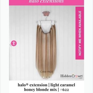 New hidden halo crown extension 16 inch